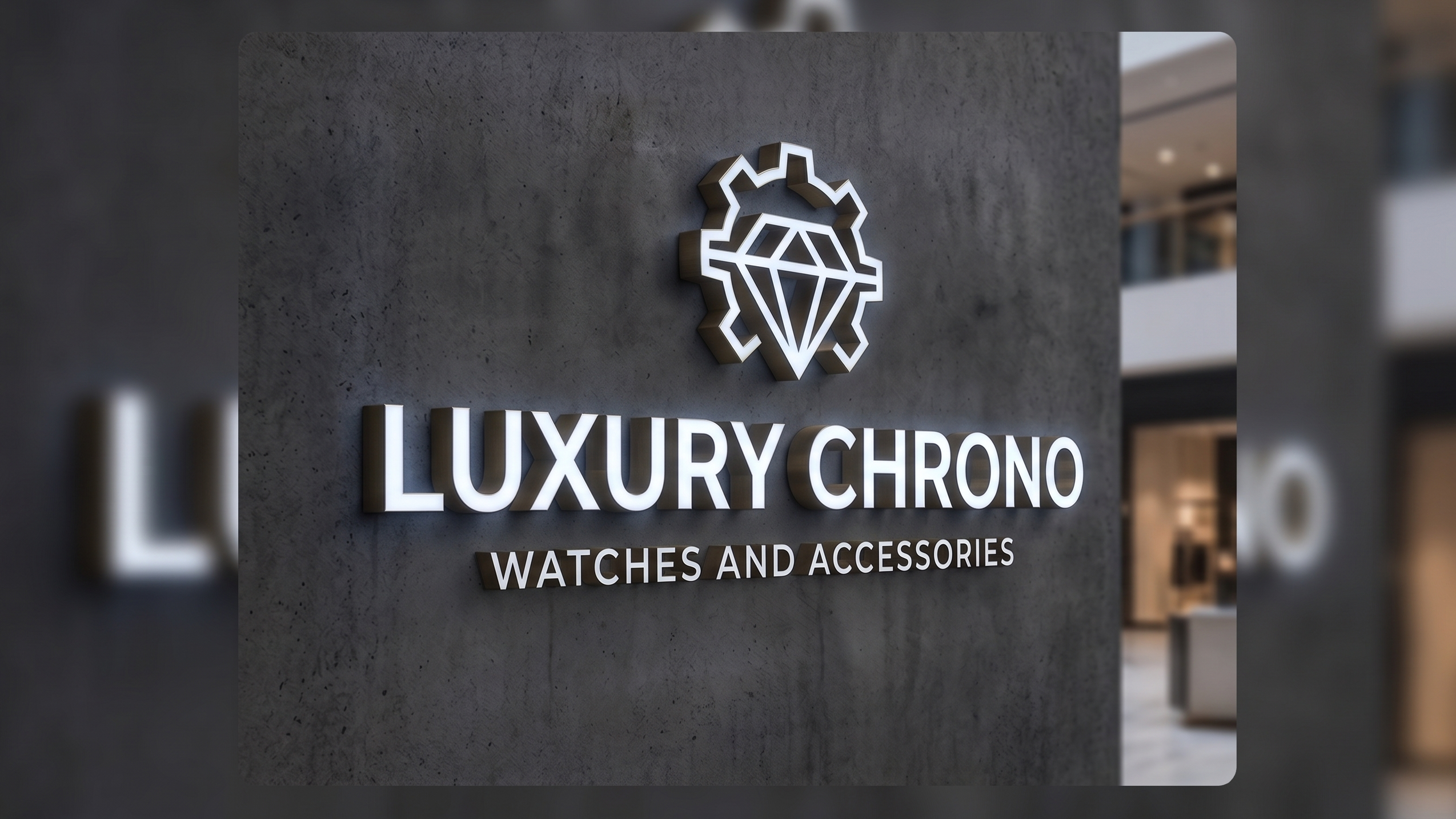 3D signage category examples